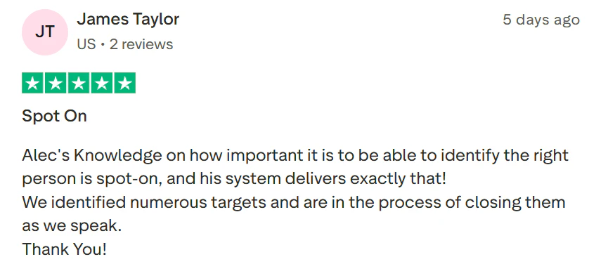 Fabgen AI Trustpilot review