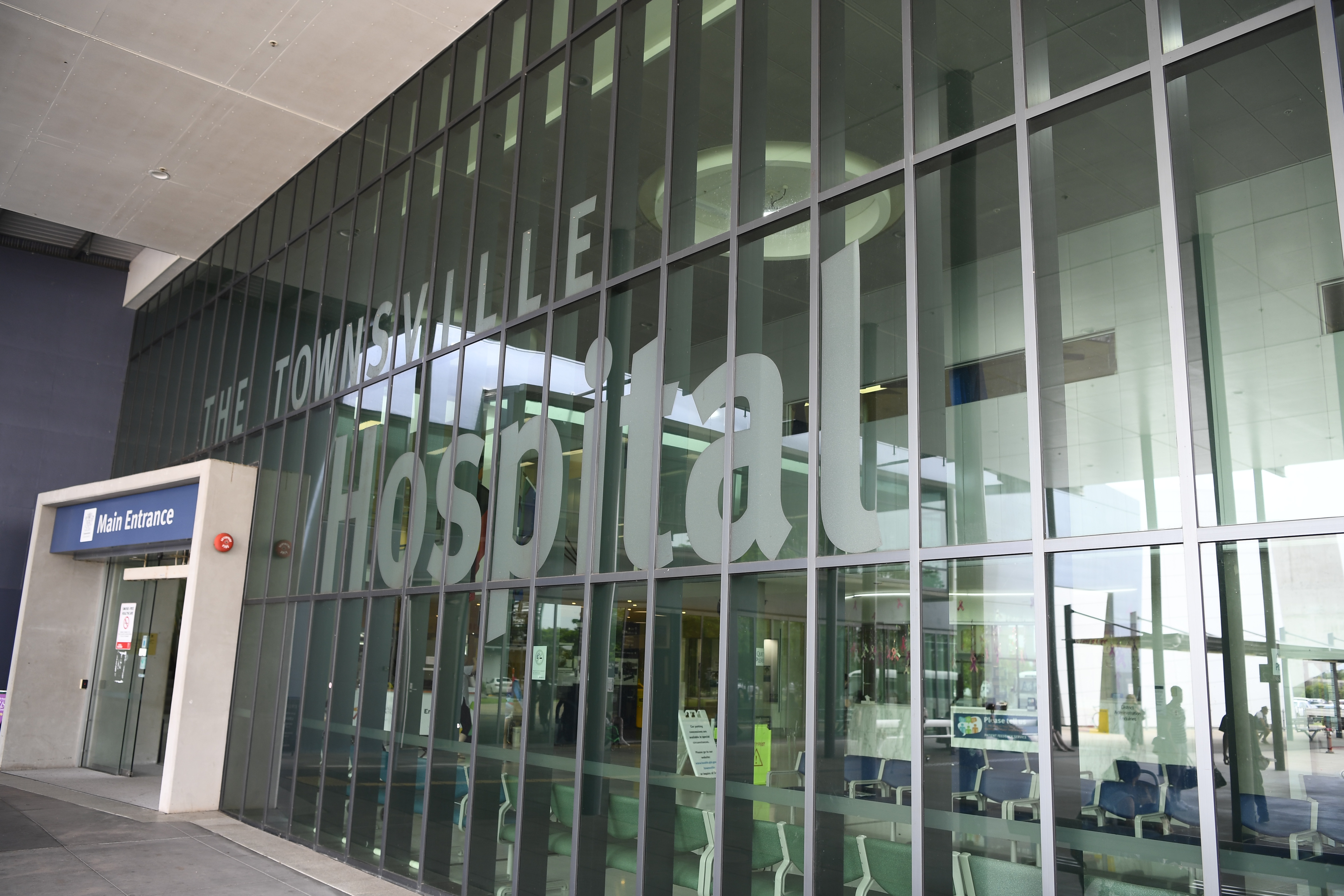 Main Entrance of the Townsville Hospital