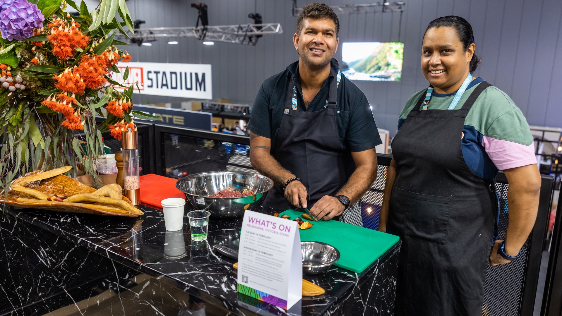 Chefs from National Indigenous Culinary Institute